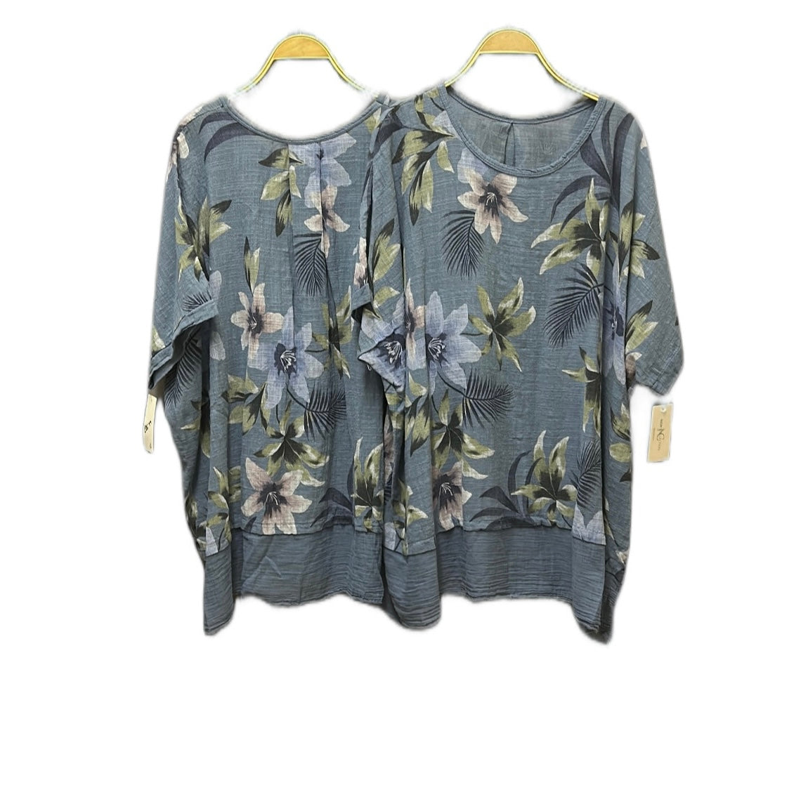 Blue Lotus Flower Top